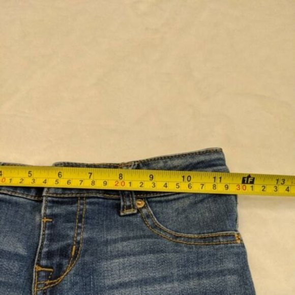 Cat And Jack Girl's Stretch Soft Denim Jegging Size 6 Pull On Blue EUC - Picture 7 of 12